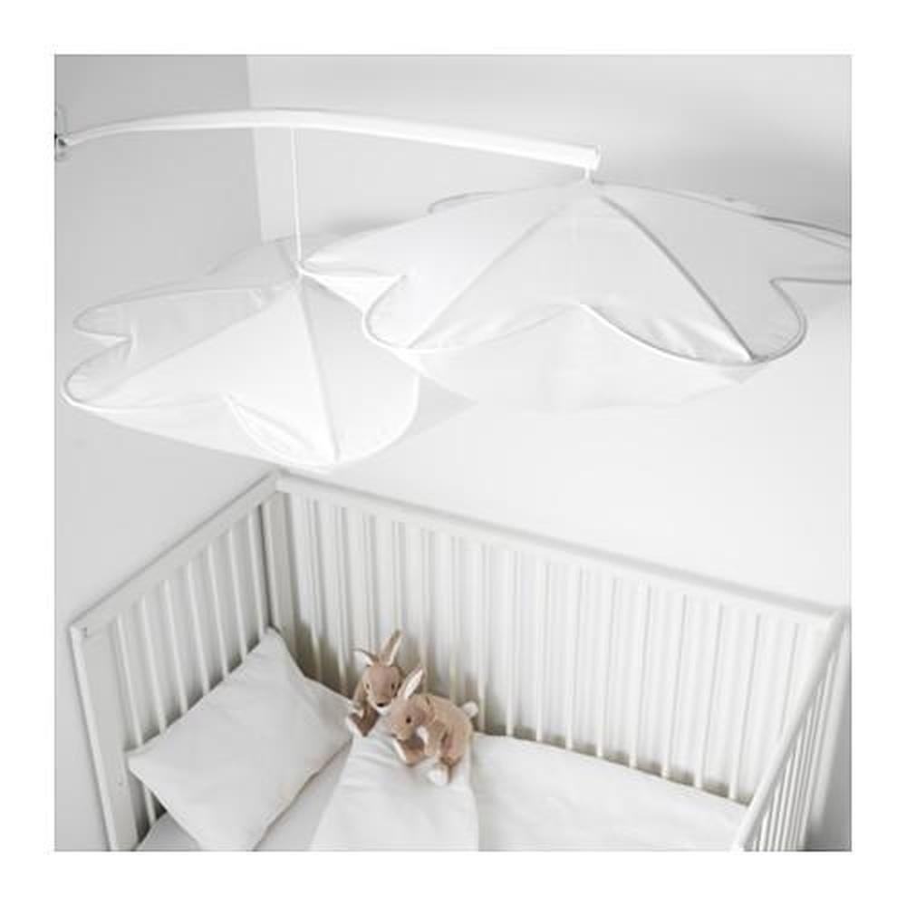 IKEA HIMMELSK Bed Canopy White Star Cloud Nursery Decor‎ 803.196.31 New